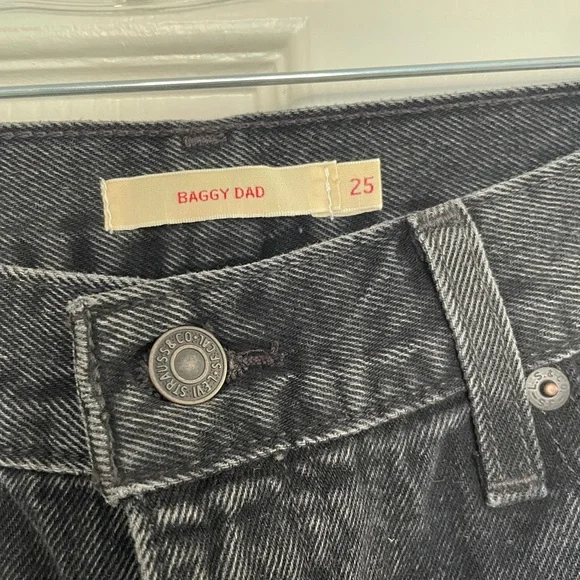 Levi’s Baggy Dad Jeans, Size 25 - Picture 5 of 7